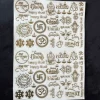 Gold Foil Stickers 6(20 pieces)
