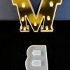 4” Inch Alphabet Moulds thumbnail 3
