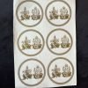 Diwali Metallic Sticker 2