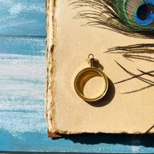 Vintage Pendant 85(Gold)