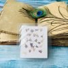 Dark Purple Cornflower Pressed dried flowers for resin - 24pcs thumbnail 5