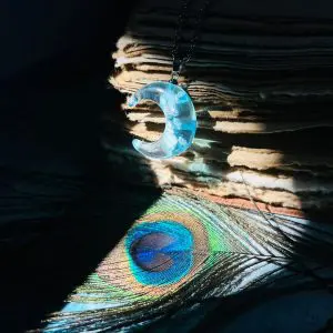 Moon Pendant 1(with chain)