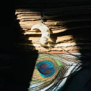 Moon Pendant2(with chain)