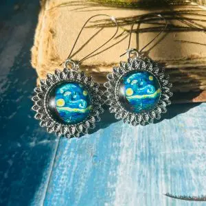 Glow in Dark Earings3(Silver)