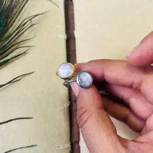 Stainless Steel Lunar Rings(10mm)7