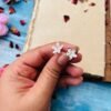 Flower earring hook connector thumbnail 5