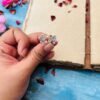 Flower earring hook connector thumbnail 6