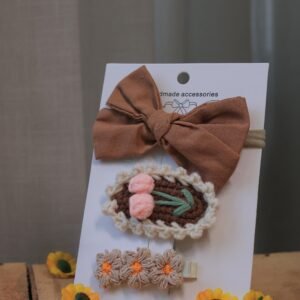 Crochet Hair accessories 1