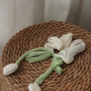 Tulip Hair Band white